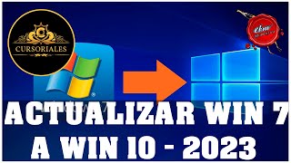 COMO ACTUALIZAR DE WINDOWS 7 8 A WINDOWS 10 EN 2023 [upl. by Ogir440]