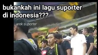 Suporter malaysia jiplak lagu suporter indonesia [upl. by Gnil630]