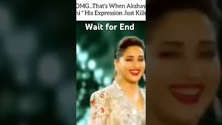 OMG 😳 Akshay kumar vs Madhuri dance viralshort hindutemple musicvideo love [upl. by Lyrradal]