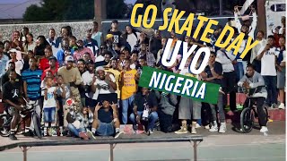 2ND ANNUAL GO SKATE DAY UYO NIGERIA 2024 [upl. by Enerod]