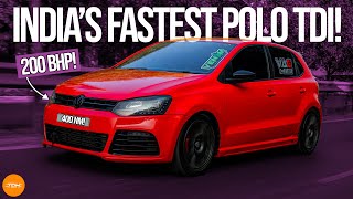 INDIAS FASTEST POLO TDI STAGE 3 200HP amp 400Nm 😮‍💨  CR170 Polo 15 TDI  Autoculture [upl. by Zendah]