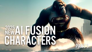 AI Fusion characters from Disney Marvel and DC Part 1 [upl. by Veno]