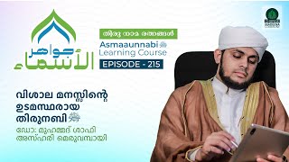 വിശാല മനസ്സിന്റെ ഉടമസ്ഥരായ തിരുനബിﷺ  Episode  215  Dr Shafi Azhari Meruvambazhi [upl. by Cressi224]