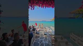 Wow Mykonos 😍greecevlog travel instagram mykonos negrita happiness europe tiktok reels [upl. by Yasnil237]