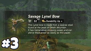 Savage Lynel Bow LOCATION 3 Treasure Chest The Legend of Zelda Tears of the Kingdom [upl. by Daphna906]