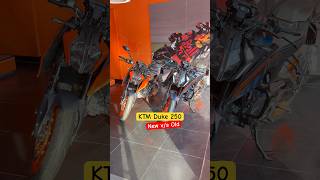 KTM Duke 250 2024 vs Old Model newktmduke250 automobile [upl. by Dnomra]