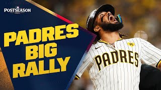 FULL INNING Padres GO OFF for 6 runs in the 2nd inning of NLDS Game 3 [upl. by Chrysler]