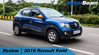 2018 Renault Kwid Review  Best EntryLevel Car  MotorBeam [upl. by Yemirej530]