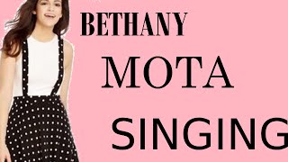 bethany mota singing HD [upl. by Edi]