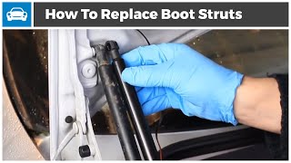 How to Replace the Boot Strut Gas Springs on Your Car [upl. by Epp]