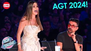 NEW 🇺🇲 Americas Got Talent 2024 Auditions❗QuarterFinals Week 1 😲 [upl. by Stultz]