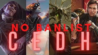 cEDH No banlist gameplay with Mairsil vs Leovold vs old stickfingers vs Malcom and smasher [upl. by Doughman]