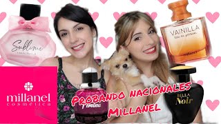 Probando los perfumes de MILLANEL🤩🤩🤩 [upl. by Nosro]