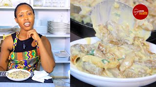 Easy Classic Beef Stroganoff Recipe [upl. by Aniad]