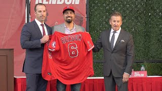 Angels Introduce Anthony Rendon [upl. by Llebanna512]