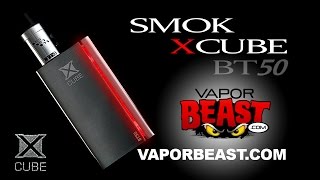 SMOK Xcube BT50 Box Mod by VaporBeastcom [upl. by Aneeuqahs]