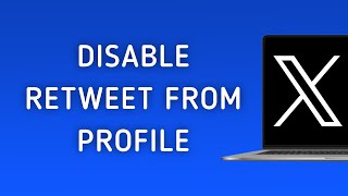 How To Disable Retweet From Profile On X Twitter On PC [upl. by Ardnuassak]