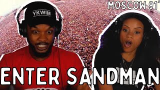 HOW IS THIS EVEN POSSIBLE 🎵 Metallica Enter Sandman Live Moscow 1991 Reaction [upl. by Tdnarb]