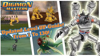 DMO UPDATED 1130 Leveling Up Guide  Digimon Masters Online GDMO [upl. by Quirita]