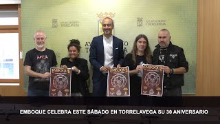 Emboque celebra este sábado en Torrelavega su 30 aniversario [upl. by Airotal]