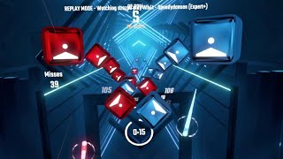 【Beat Saber】Caramelladansen speedy remix Speedydansen  46miss 8211 【Speed】 [upl. by Aihsitan]