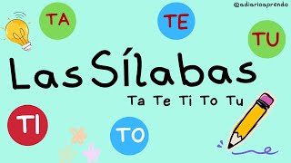 Silabas Ta Te Ti To Tu para niños  aprende a leer  Las silabas con imágenes [upl. by Bathilda943]