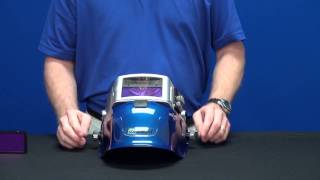 SparxLift Welding Helmet  Changing the Auto Darkening Filter ADF [upl. by Avehstab]