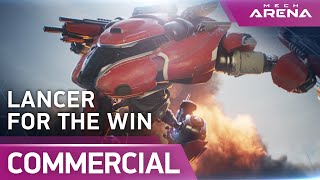 Mech Arena  Commercials  Lancer For The Win Official Commercial [upl. by Edik244]