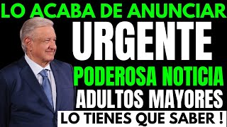 💥AMLO REVELA TREMENDA Y PODEROSA NOTICIA DESDE MANZANILLO PENSIONADOS ADULTOS MAYORES💥🤩 [upl. by Sorci]