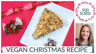 VEGAN CHRISTMAS DINNER RECIPE  500 SUBS [upl. by Sidras]