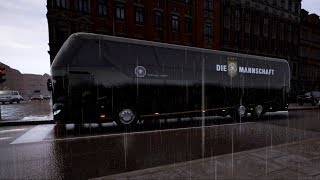 Fernbus Simulator  Mucha Lluvia de Hamburgo a Schwerin Alemania [upl. by Chang]