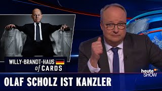 Machtwechsel nach 16 Jahren Scholz beerbt Merkel  heuteshow vom 10122021 [upl. by Orv]