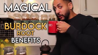 7 Powerful Burdock Root Benefits  How To Make Dandelion and Burdock Tea [upl. by Karylin438]