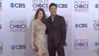 Jensen Ackles and Pregnant Danneel Ackles at 2013 Peoples Choice Awards [upl. by Ajaj469]