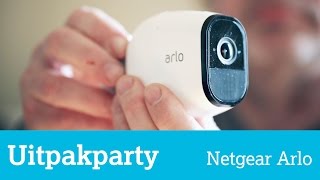 Uitpakparty draadloze beveiligingscamera Netgear Arlo Pro [upl. by Rebmetpes]