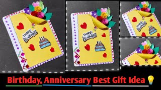 Birthday Gift for Best Friend  Birthday card ideas easy  Cards for Birthday  Card Making [upl. by Curtis]