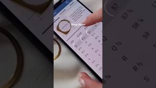 How to measure ring size😍💍 [upl. by Alfreda]