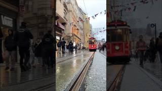 Taksim Nostaljik Tramvaytramvay nostaljik tarihishortsvideo shorts [upl. by Mrots]