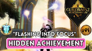 HIDDEN ACHIEVEMENT in The Wizards Tower Flashing Into Focus  Guild Wars 2  Secrets of the Obscure [upl. by Akimahs493]