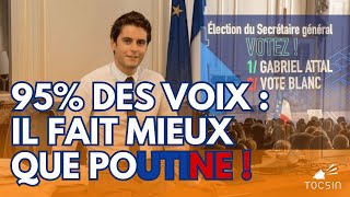 Attal élu sans concurrent  la démocratie à la sauce macroniste [upl. by Weaks690]