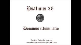 Psalm 26 inLatin [upl. by Sturges564]