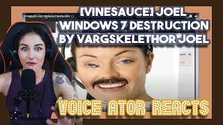 Vinesauce Joel  Windows 7 Destruction by Vargskelethor Joel  First Time Watching [upl. by Wobniar]