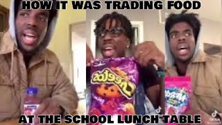 Trading food at the school lunch table meme  All Videos 125  Miccolla4 [upl. by Akinihs]