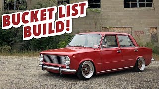 I Bought The Most ICONIC Soviet Car Bagged LADA 2101 BUILD [upl. by Ardnikal]