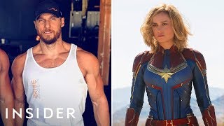 Meet The Captain Marvel Trainer Who Got Brie Larson In Superhero Shape  Movies Insider [upl. by Saduj]