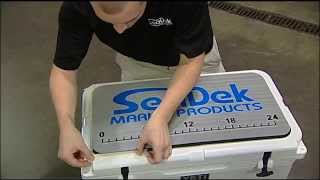 SeaDek Cooler Top Pads for Yeti Coolers and other brands [upl. by Wini]