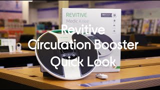 REVITIVE Medic Knee Circulation Booster  Quick Look [upl. by Etnuahc]