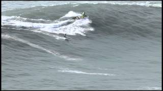 Axi Muniain at Nazaré  Wipeout of the Year Entry  Billabong XXL Big Wave Awards 2013 [upl. by Obeng]