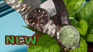 Bulova Surveyors Green amp Burgundy Automatics 39mm in Stainless Steel [upl. by Namien660]