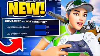 UPDATED BEST Controller Settings For Fortnite AIMBOT  FAST EDITS PS4PS5XboxPC [upl. by Einahpetse]